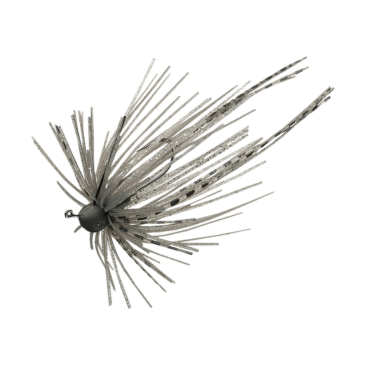 Evergreen C-4 Jig 2.2g in #206 Smoke Silver — official Evergreen product photo