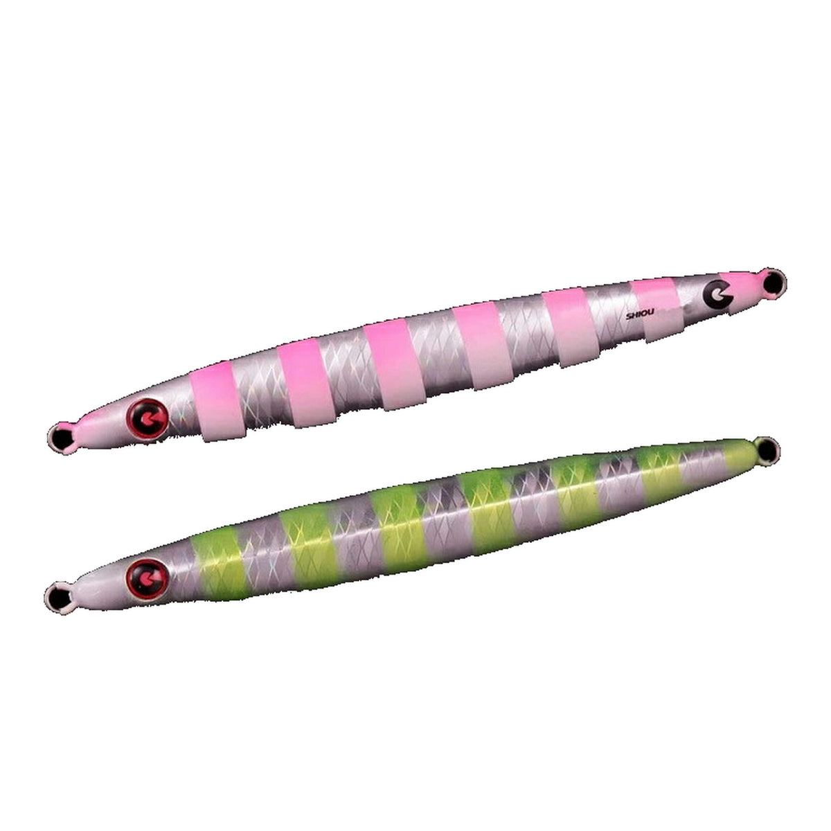 #016 Pink Glow Zebra Chartreuse