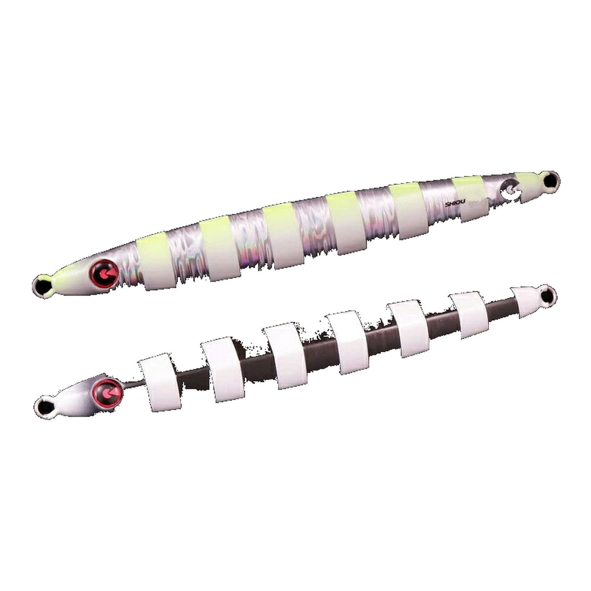 #017 Chartreuse Glow Zebra Black