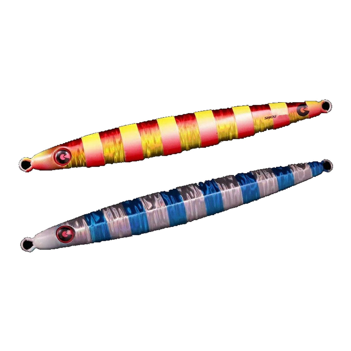 #015 Red-Gold Zebra Blue