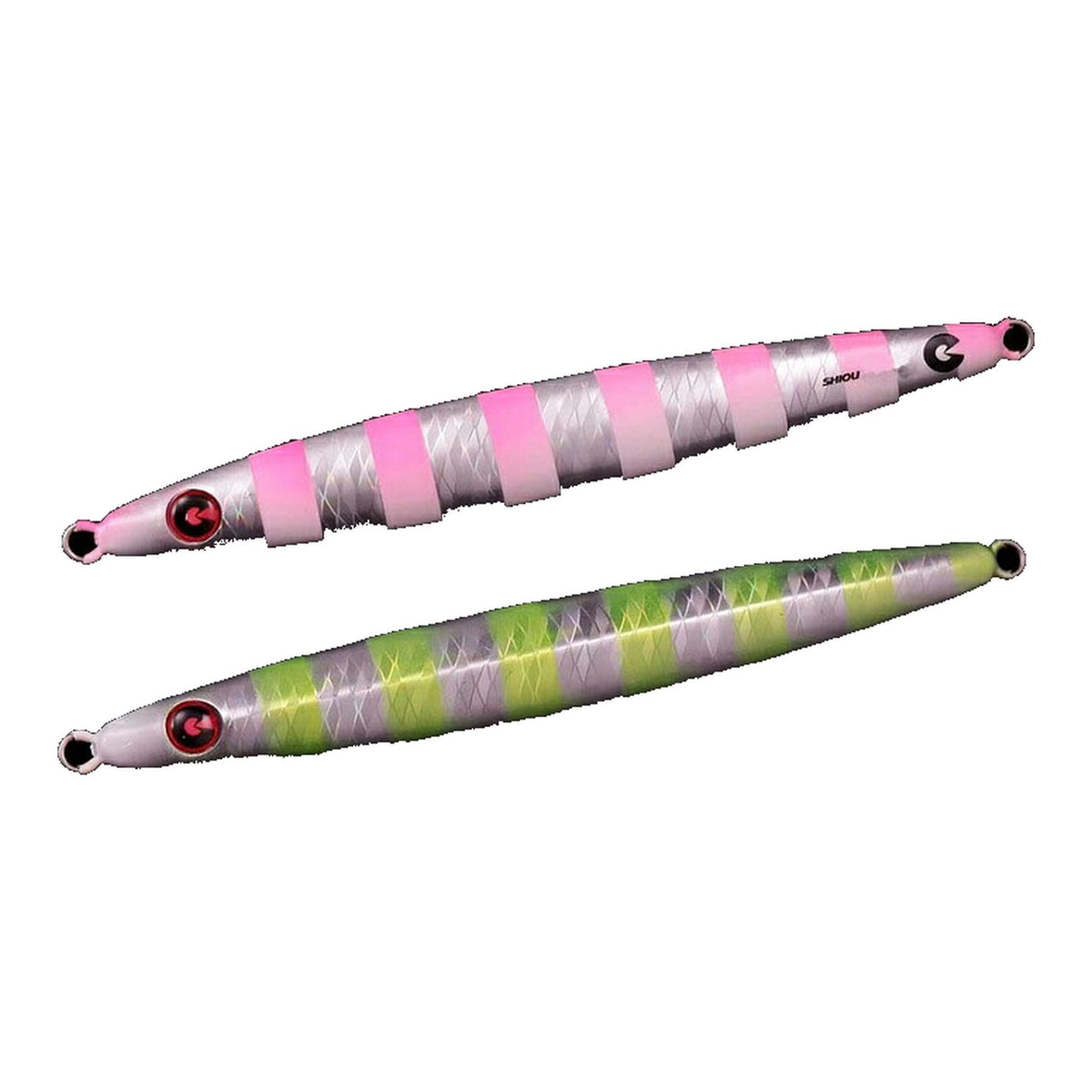 #016 Pink Glow Zebra Chartreuse