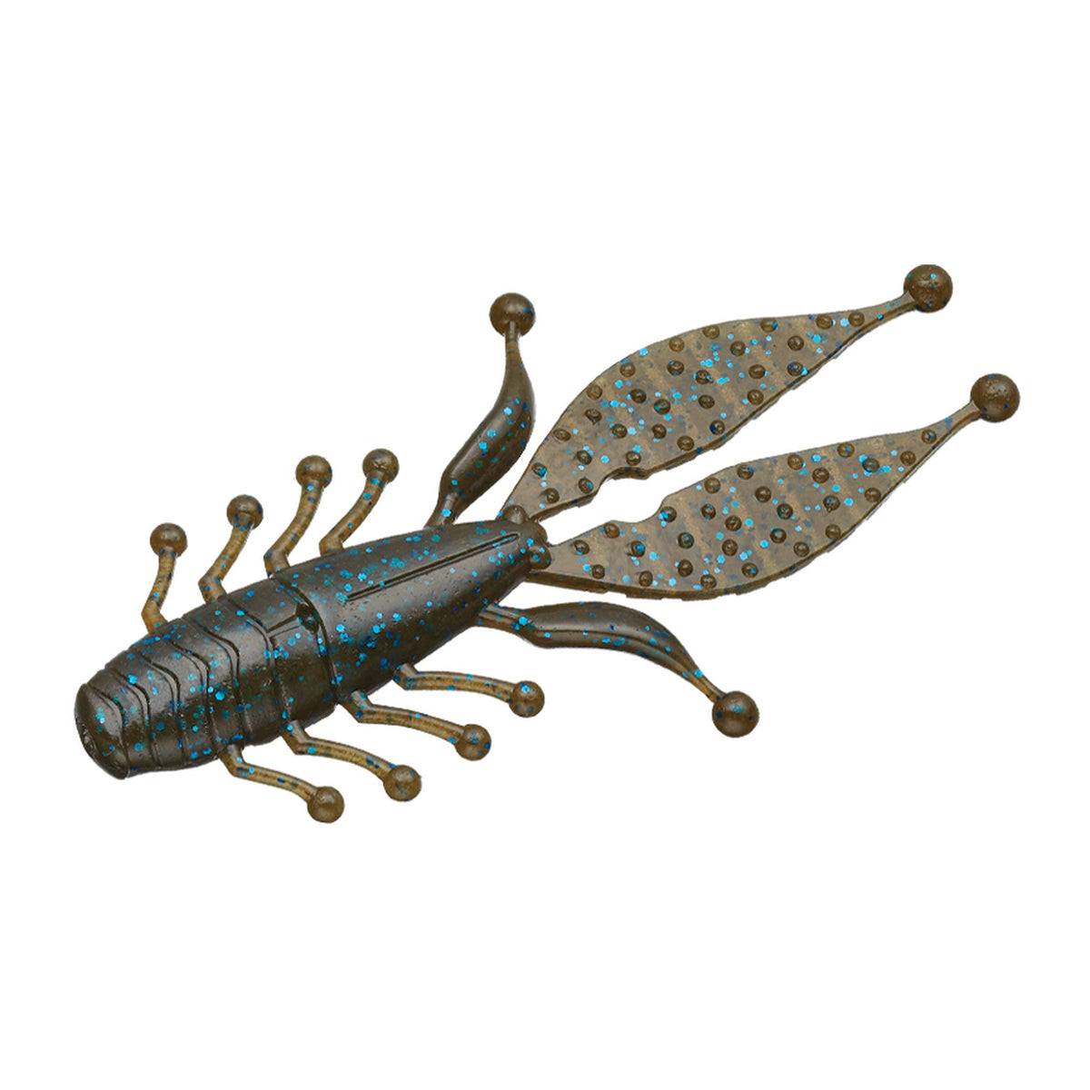 Evergreen Kicker Bug 3.3 Fat Baby in #33 Green Pumpkin/Blue — official Evergreen product photo