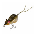 Tiemco Wild Mouse Mini Hard topwater lure, isolated product photo on white background