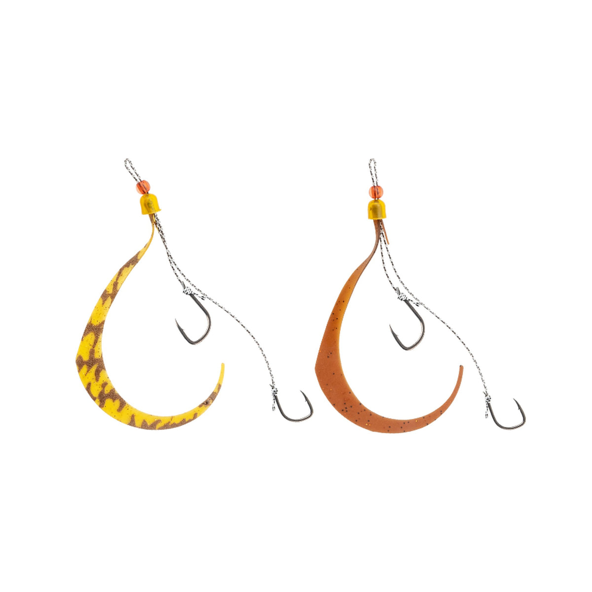 Jackall RANBU BINBIN SWITCH SPARE RUBBER HOOK SET - Ebi-Ore & Cola