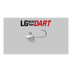 Jackall LG HEAD Type DART jighead