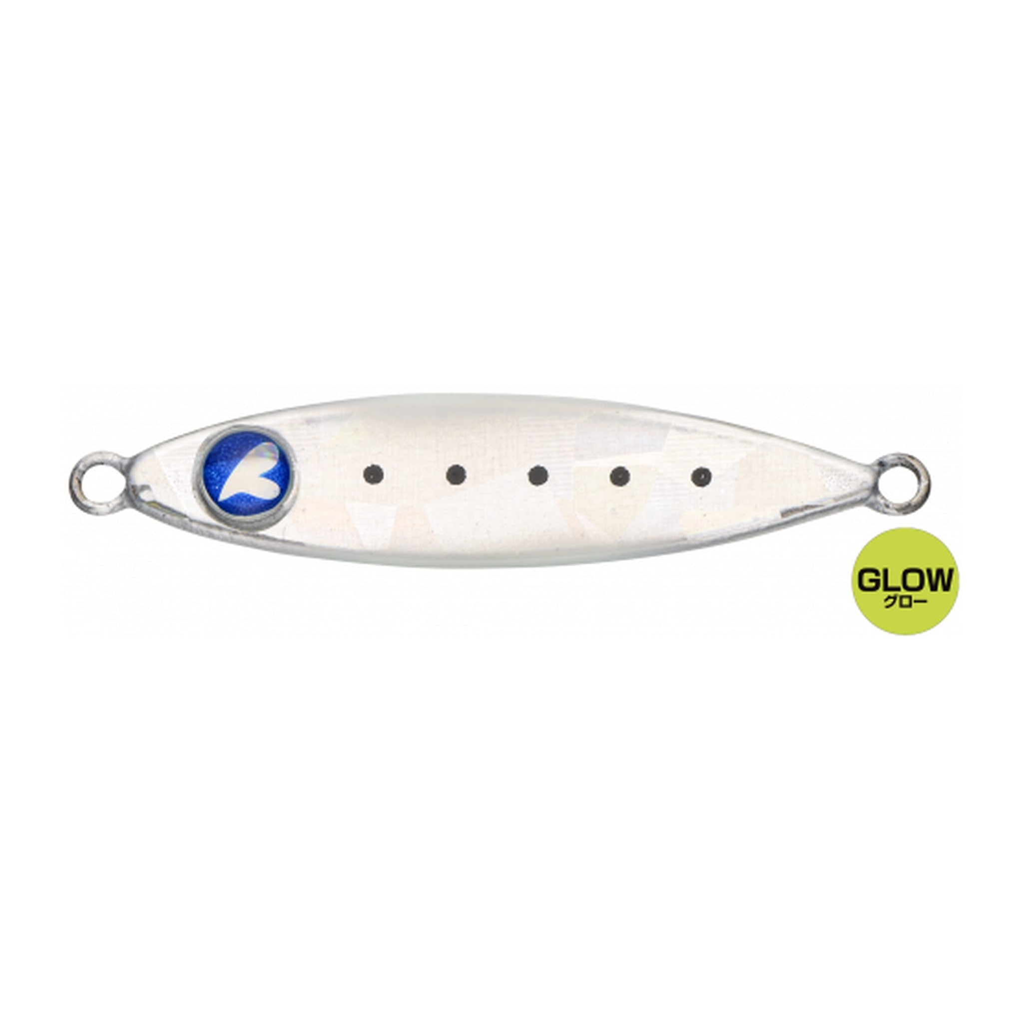 Blue Blue SeaRide mini 15g in Silver Glow Iwashi — official Blue Blue product photo