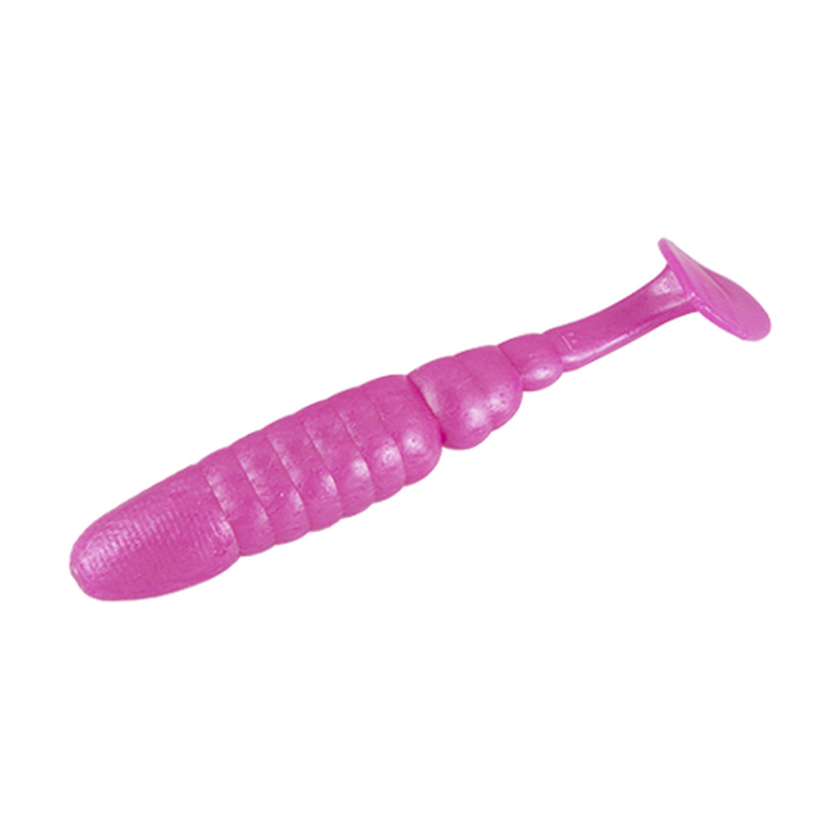 Bait Breath T.T.SHAD 2.8in in S357 Saber Pink Glow — official Bait Breath product photo