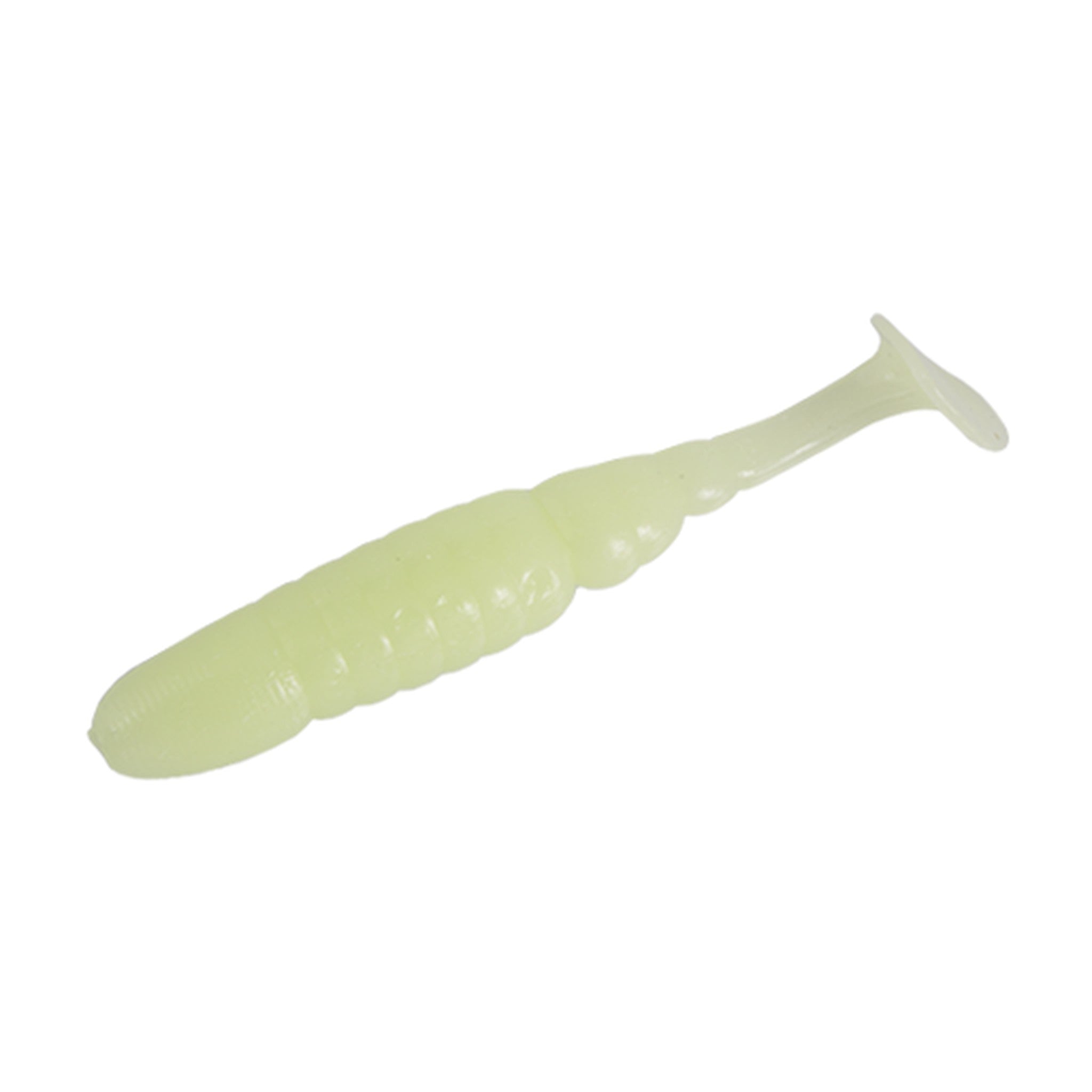 Bait Breath T.T.SHAD 4.8in in S354 Super Glow — official Bait Breath product photo