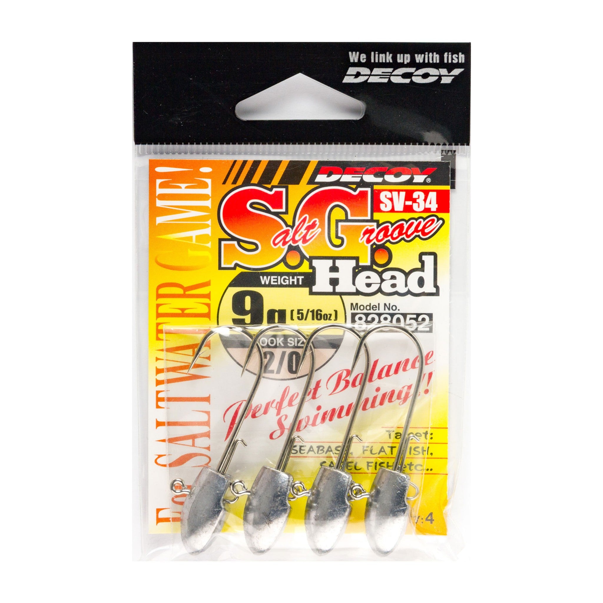 Decoy SV-34 S.G. Head — official Decoy product photo