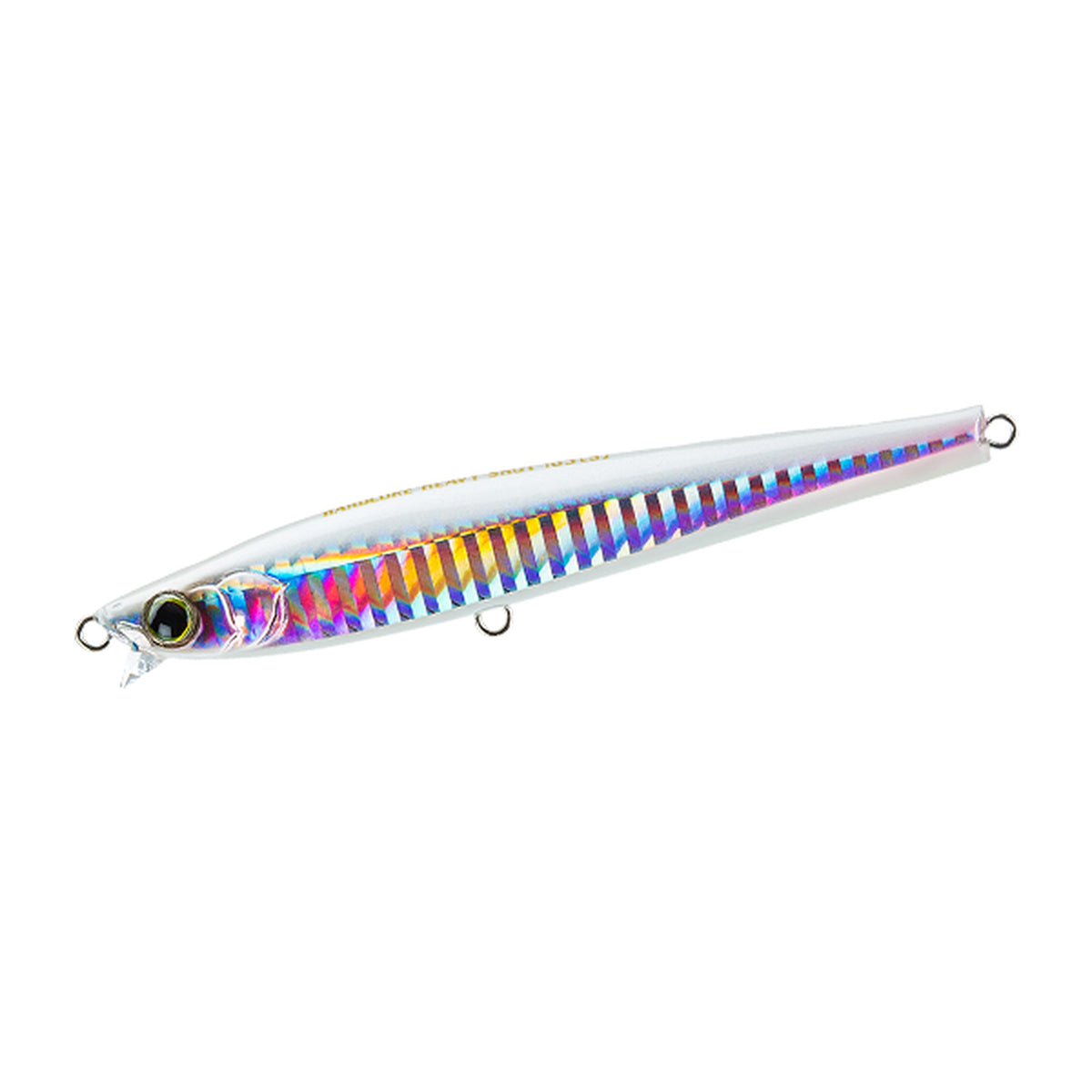 Duel Hardcore Heavy Shot (S) 105mm in HLKI White Sillago Glow Berry — official Duel product photo