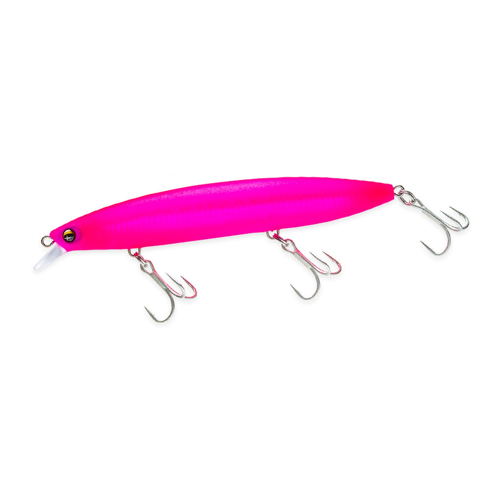 Duel Hardcore Sonic Boom SB Minnow 125F in HBPC Blue Pink Candy — official Duel product photo