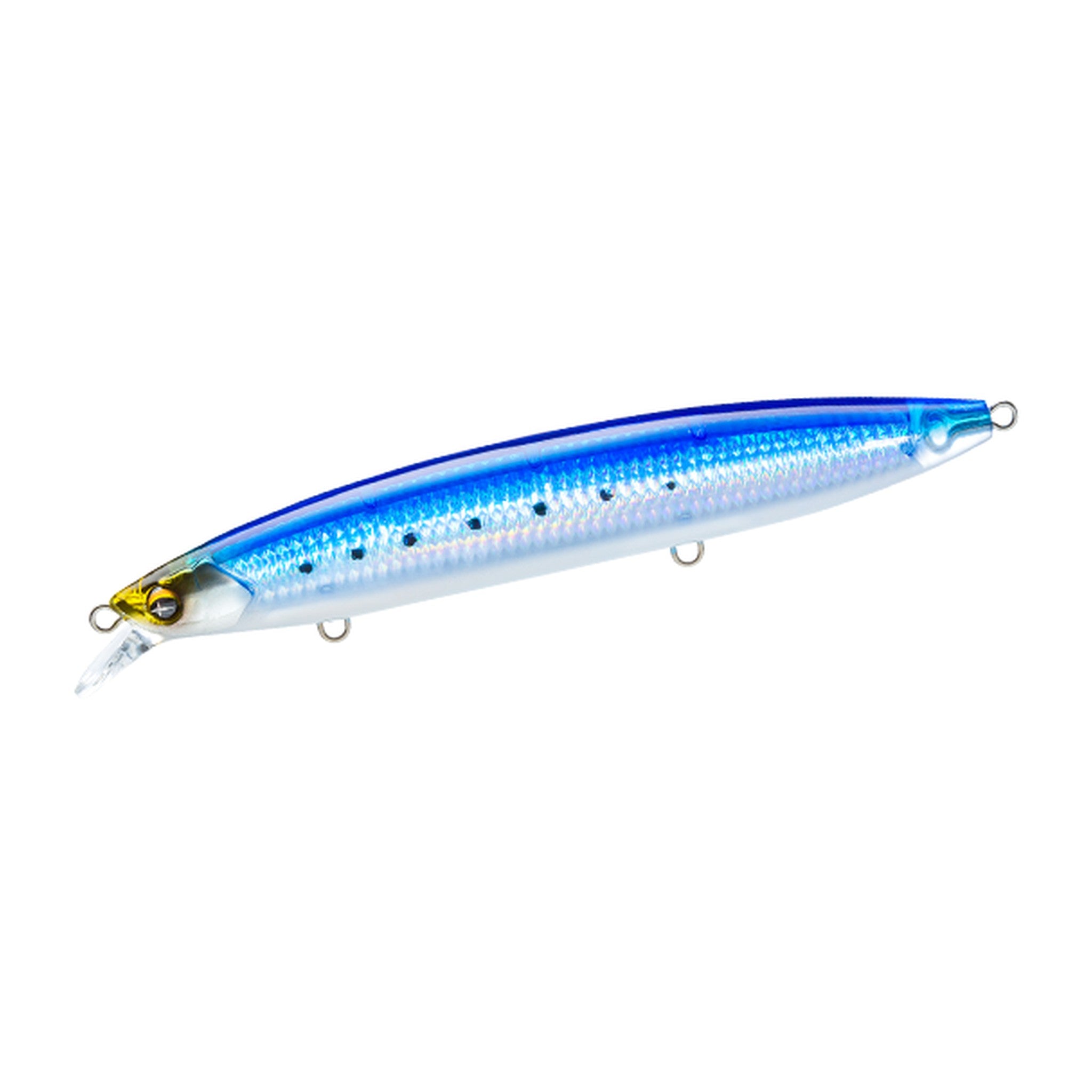 Duel Hardcore Sonic Boom SB Minnow 125S in HIW Sardine — official Duel product photo