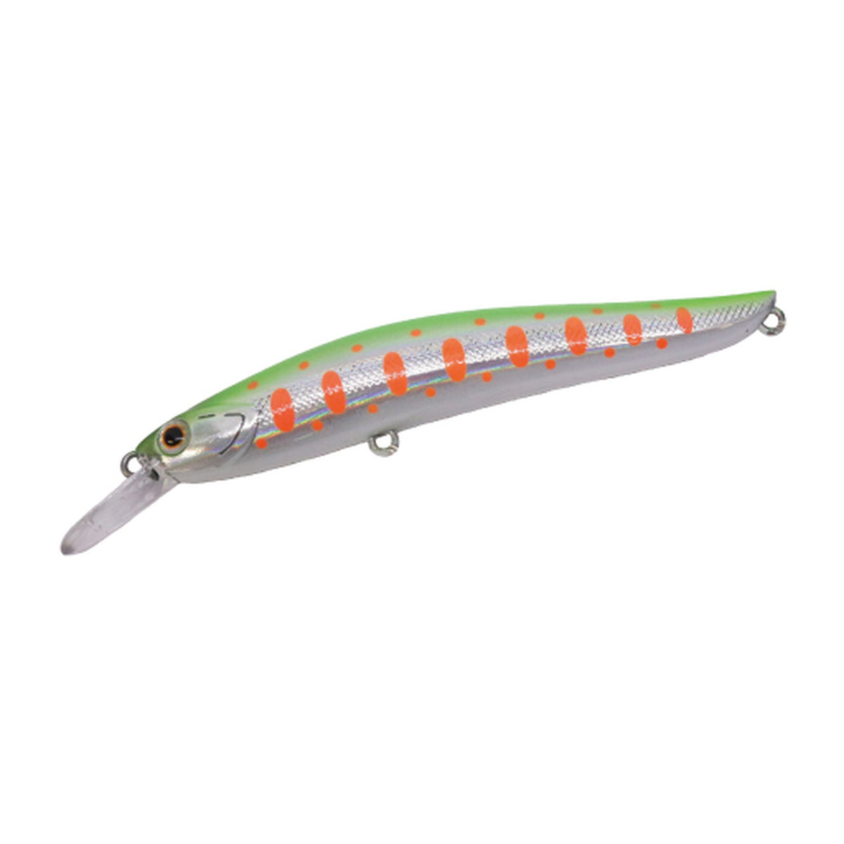 Daysprout Eagleplayer Futara 95DT-S in RS Chartreuse Yamame Flash — official Daysprout product photo