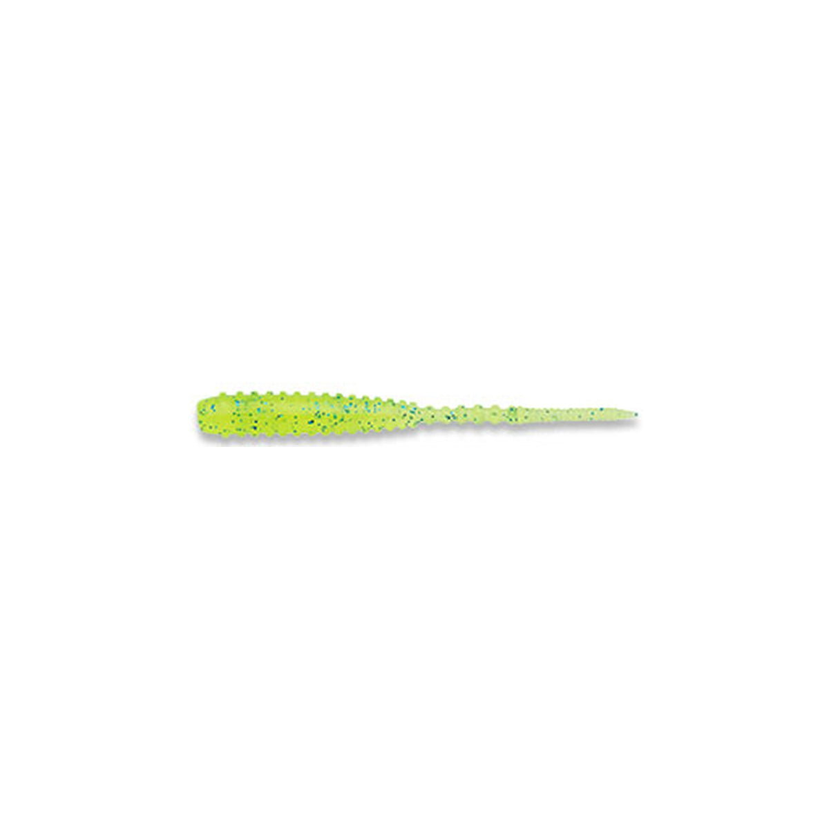 Ecogear Aji Shokunin Aji Must 1.6 in UV Chartreuse Blue Flake (386) — official Ecogear product photo