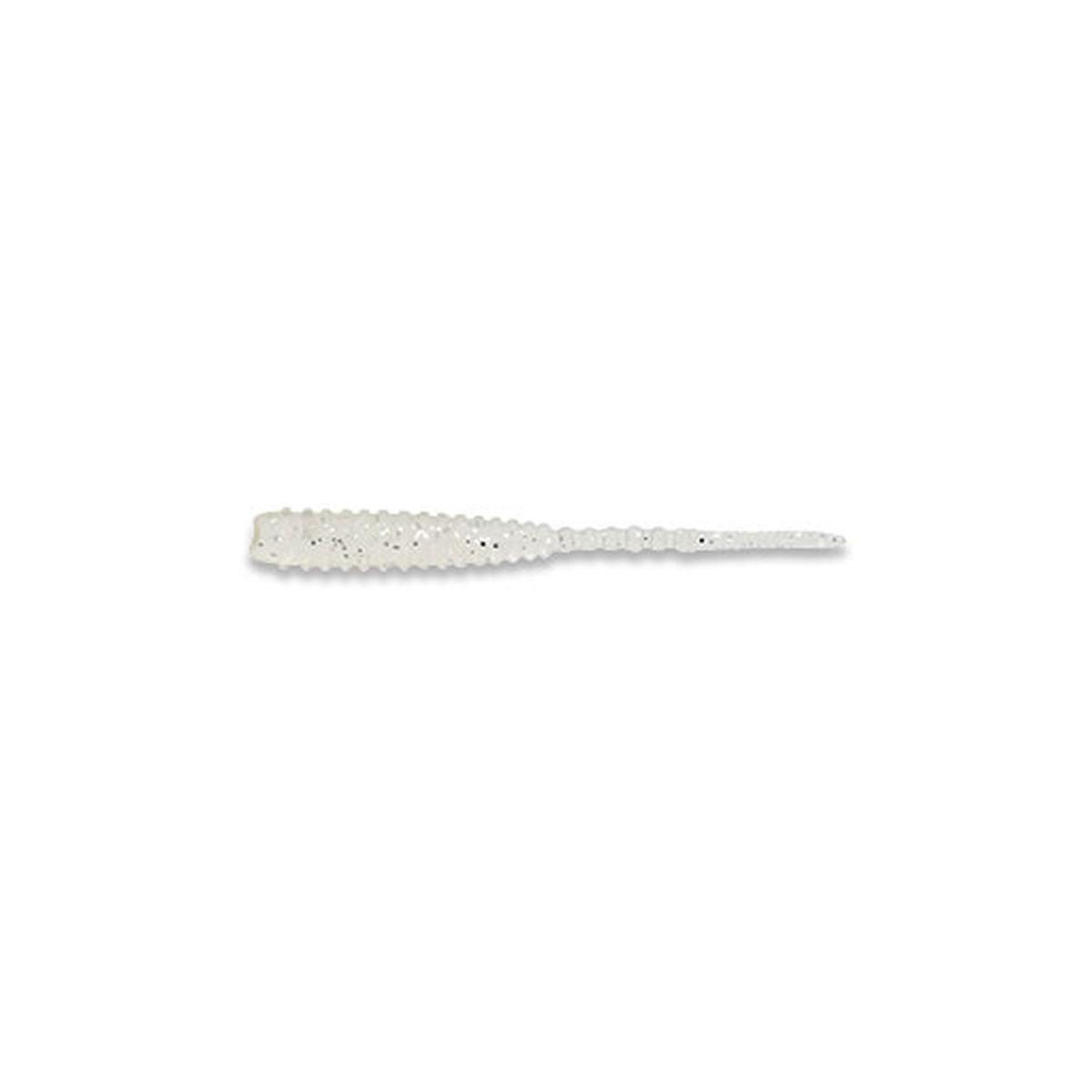 Ecogear Aji Shokunin Aji Must 2 in Clear Silver Flake (017) — official Ecogear product photo