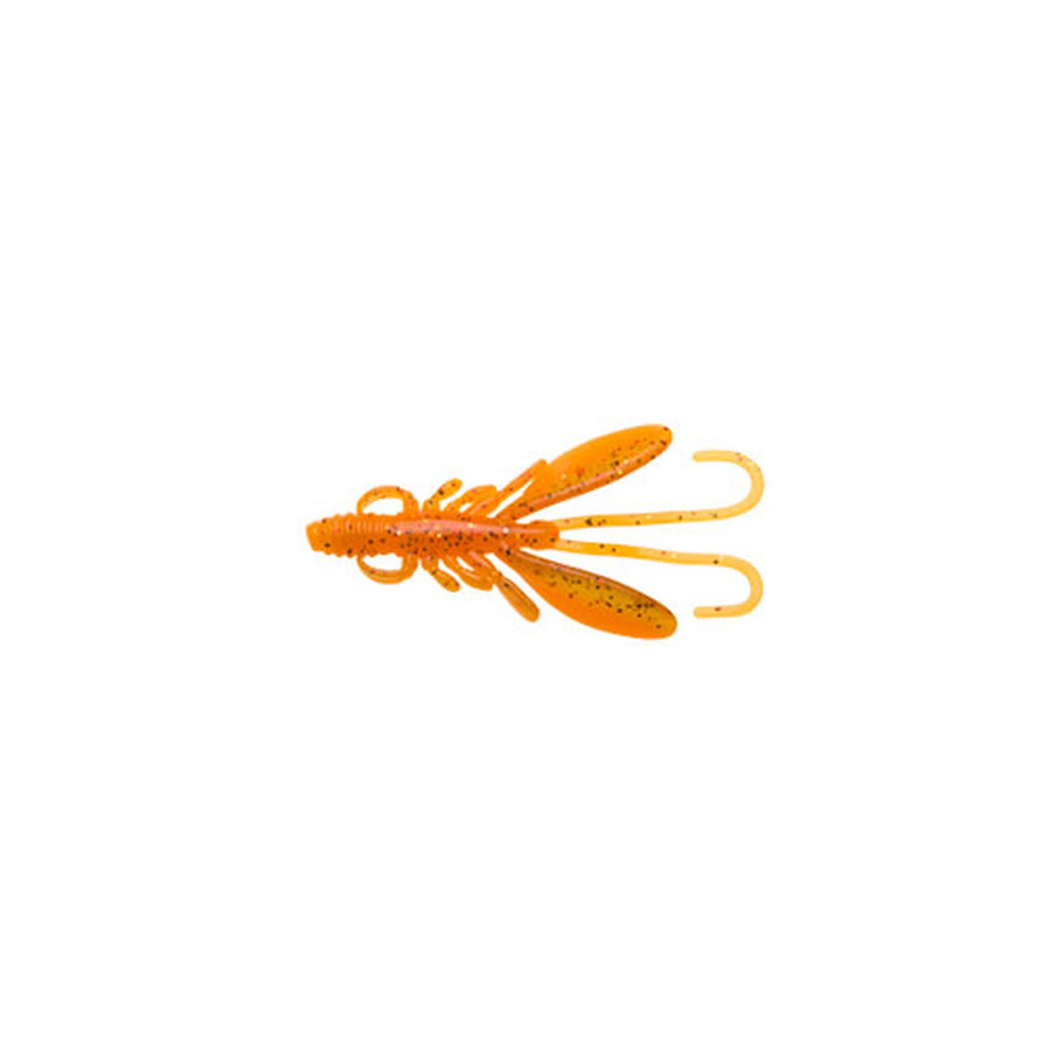 Ecogear Chinu Shokunin Bug Ants 2 in Naniwa Orange UV Glow — official Ecogear product photo