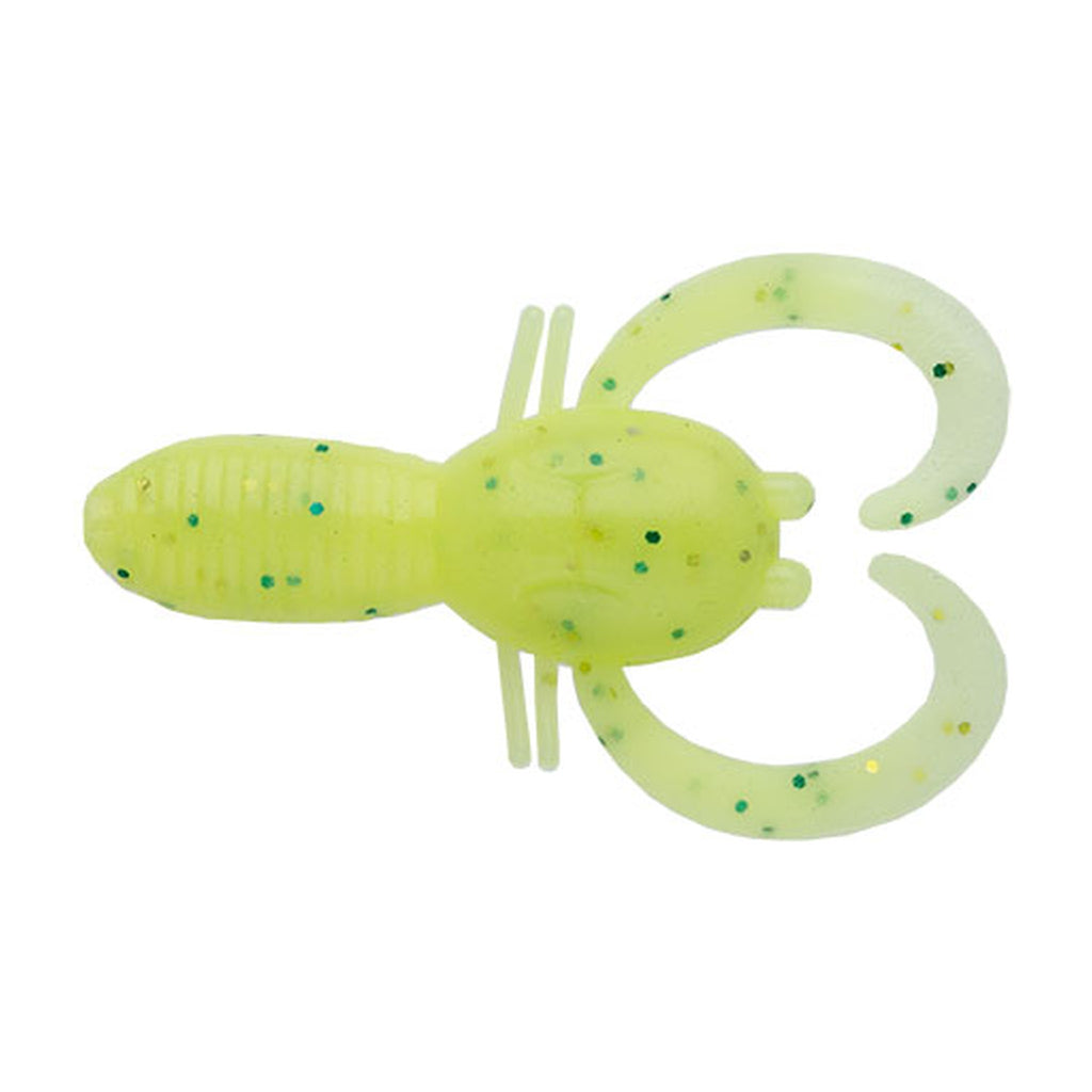 Ecogear Chinu Shokunin Mini Tank 1-1/2 in UV Muddy Chartreuse Float — official Ecogear product photo