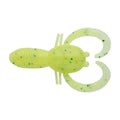 Ecogear Chinu Shokunin Mini Tank 1-1/2 in UV Muddy Chartreuse Float — official Ecogear product photo