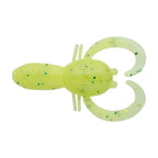 Ecogear Chinu Shokunin Mini Tank 1-1/2 in UV Muddy Chartreuse Float — official Ecogear product photo