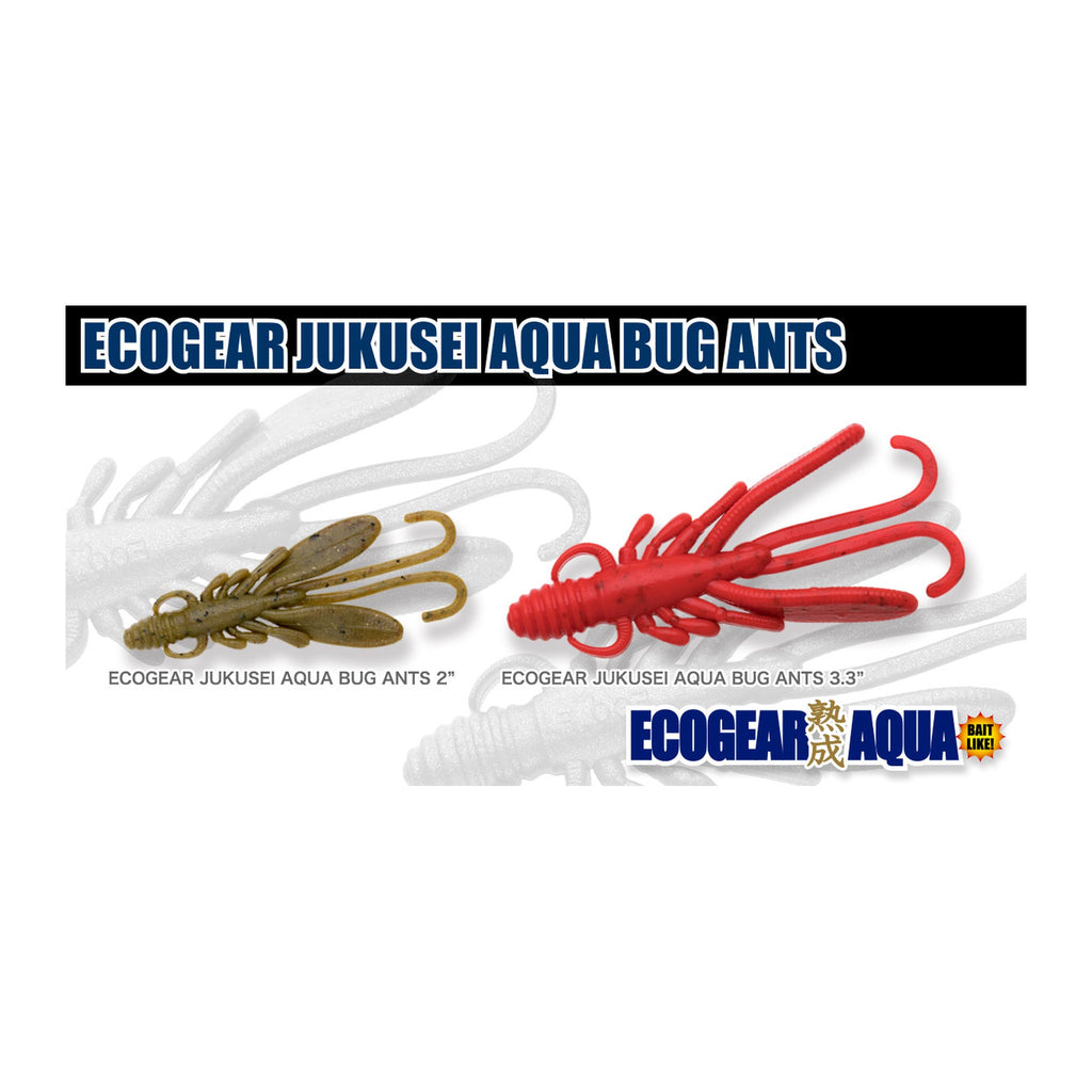 Ecogear Jukusei Aqua Bug Ants 3.3 — official Ecogear product photo