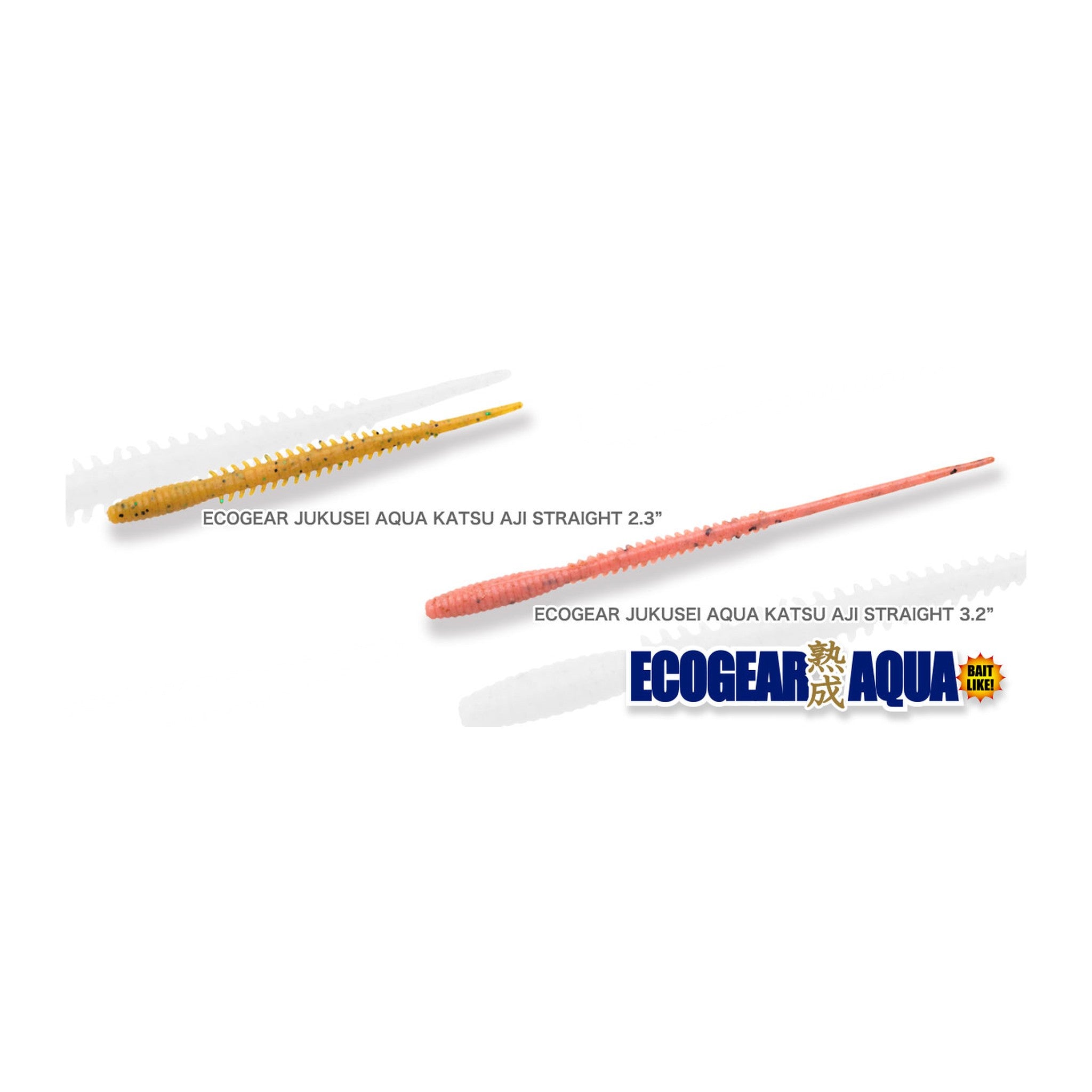Ecogear Jukusei Aqua Katsu Aji Straight 3.2 — official Ecogear product photo