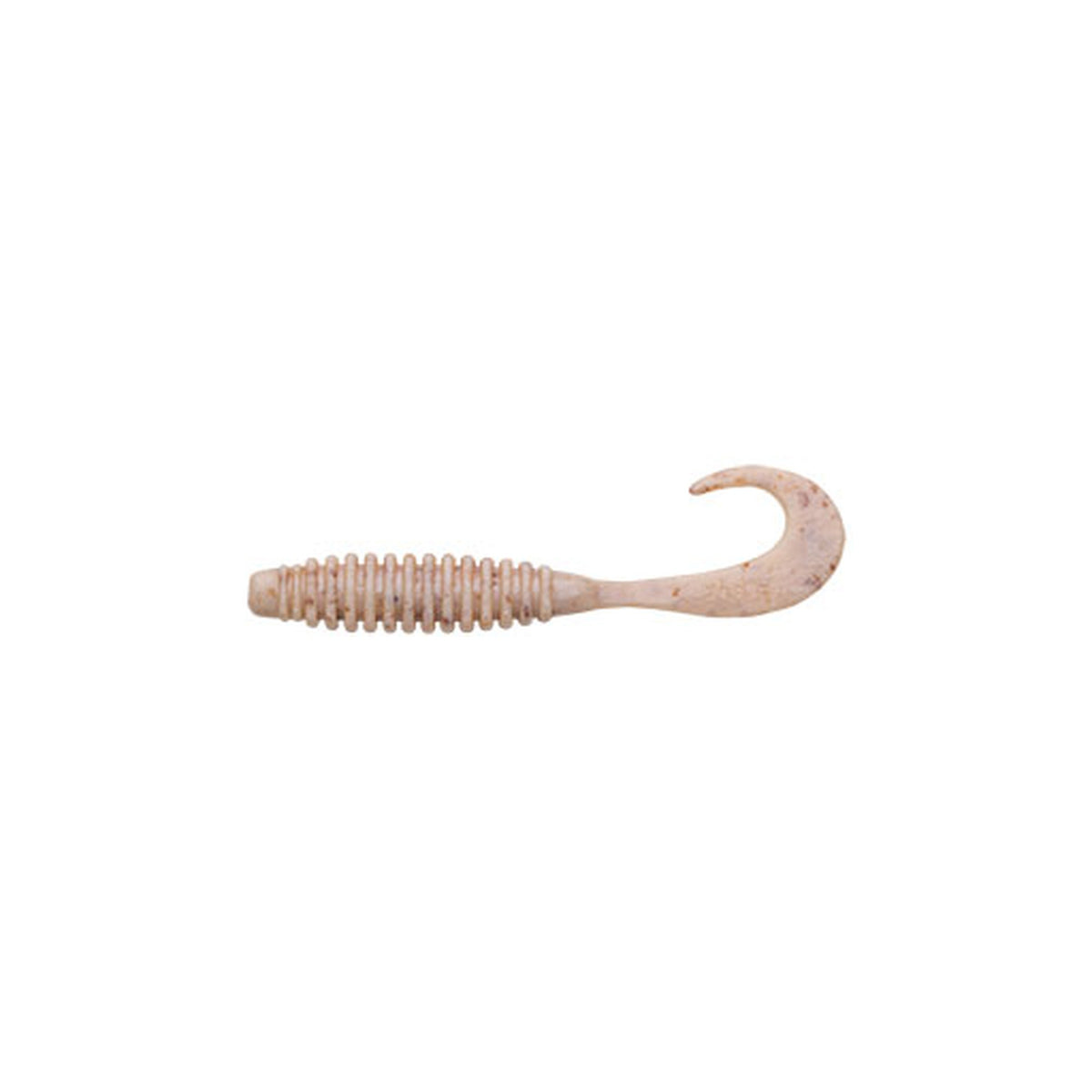 Ecogear Jukusei Aqua Milfle 3.3 in Pearl Whitebait Glow — official Ecogear product photo