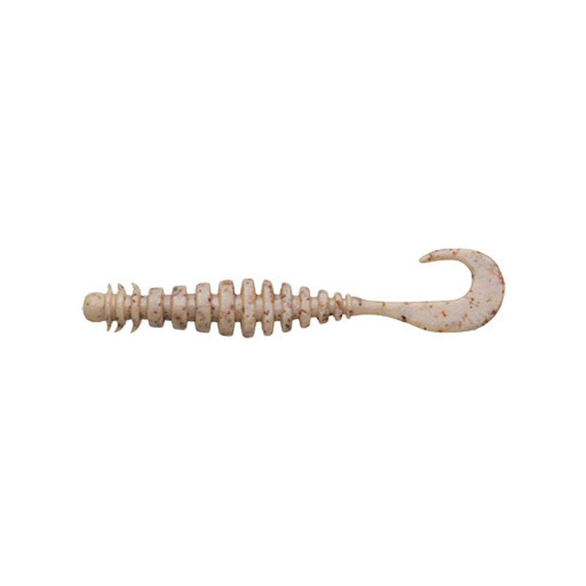 Ecogear Jukusei Aqua Ring Max 3.8 in Pearl Whitebait Glow — official Ecogear product photo
