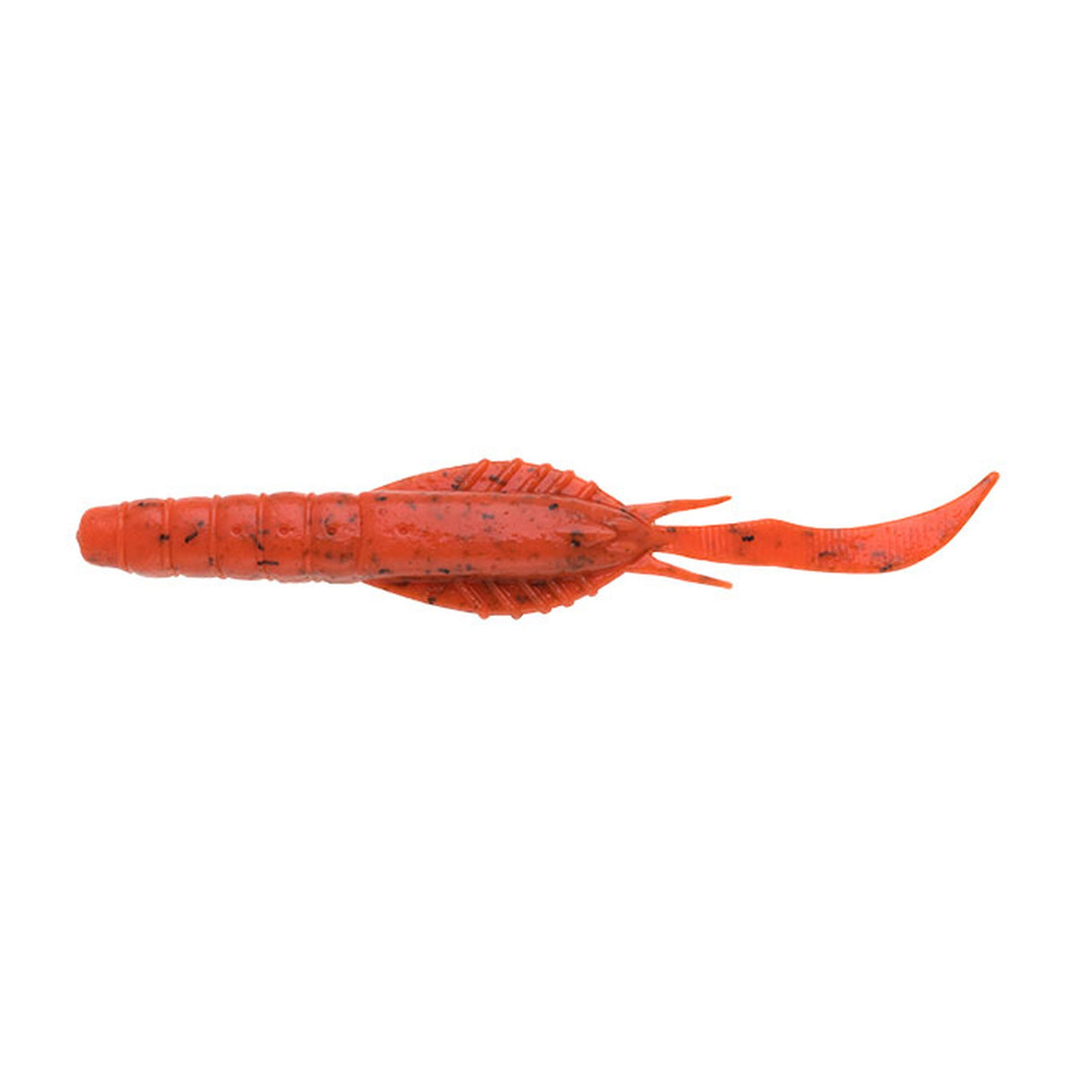 Ecogear Jukusei Aqua Swim Shrimp 4 in Red Isome Worm — official Ecogear product photo