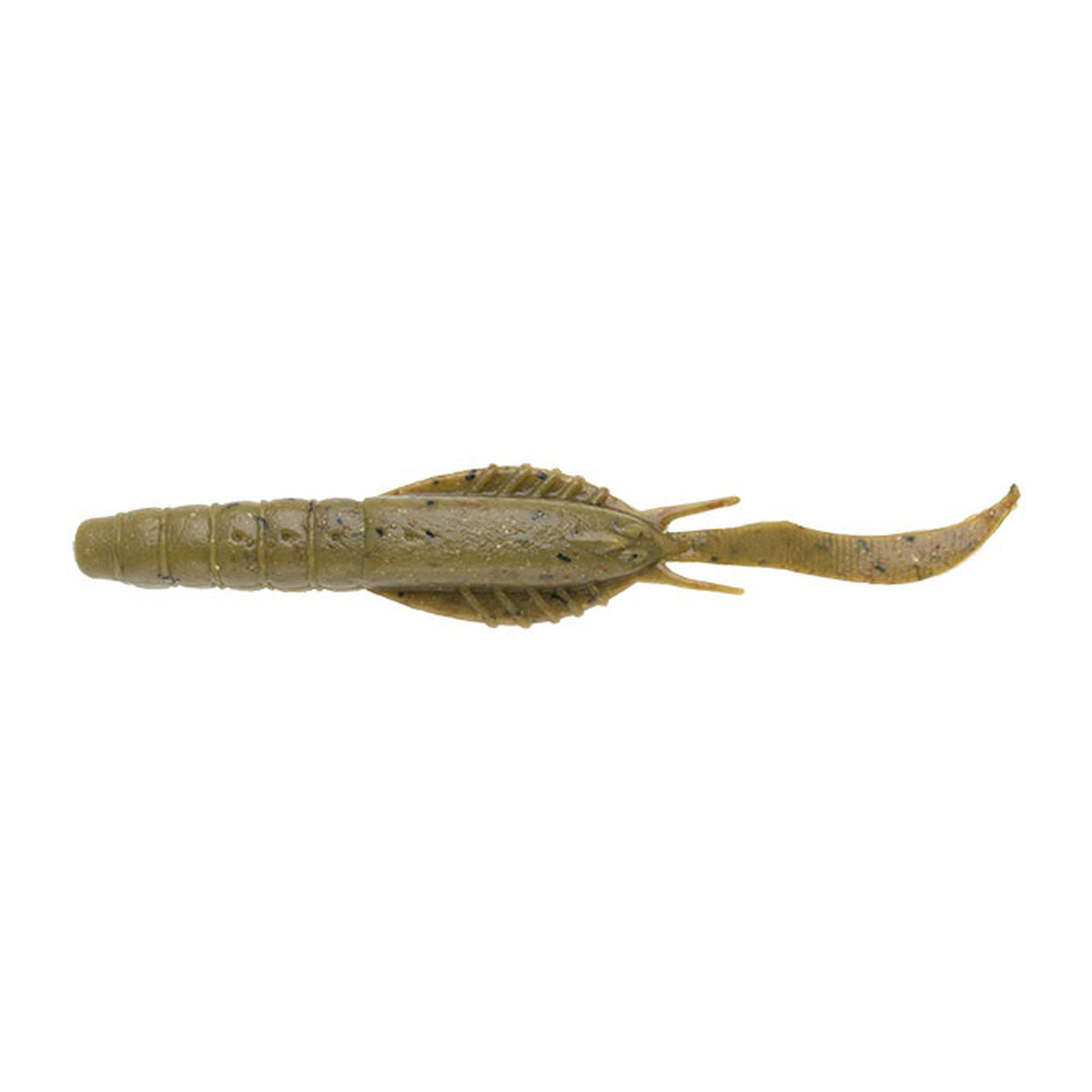 Ecogear Jukusei Aqua Swim Shrimp 4 in Blue Isome Worm — official Ecogear product photo
