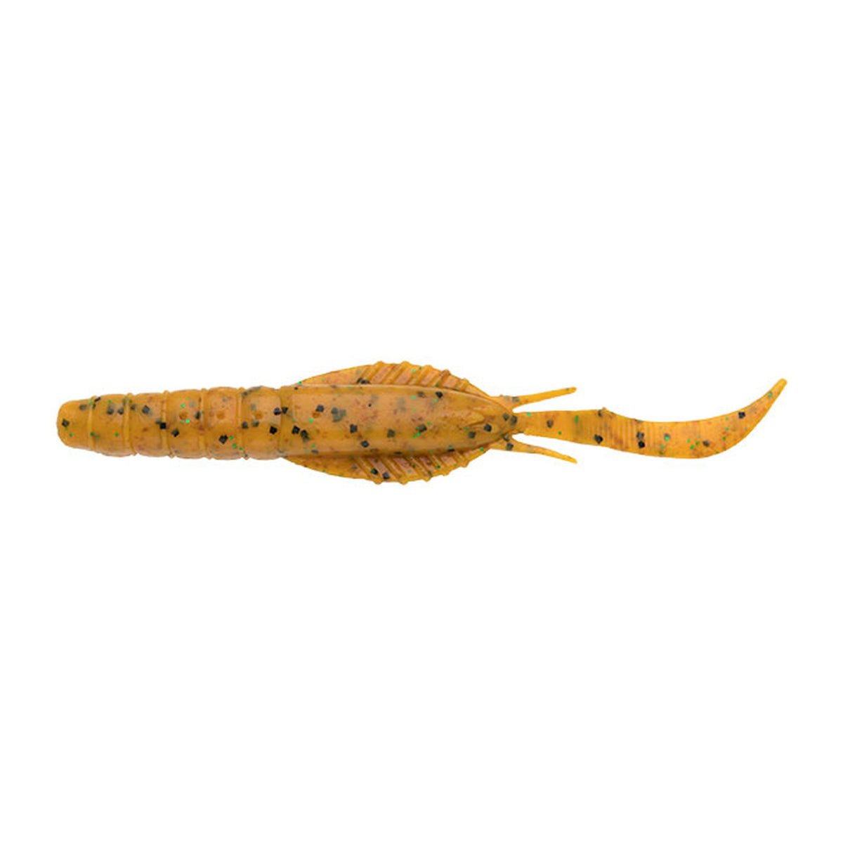 Ecogear Jukusei Aqua Swim Shrimp 4 in Sea Squirt Yellow — official Ecogear product photo