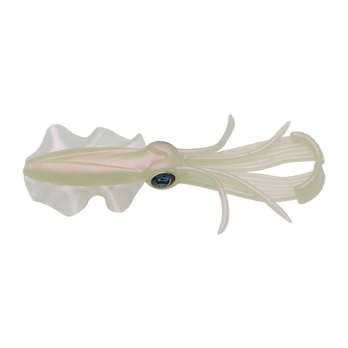 Ecogear Power Squid 3.5 in Pearl Glow — official Ecogear product photo