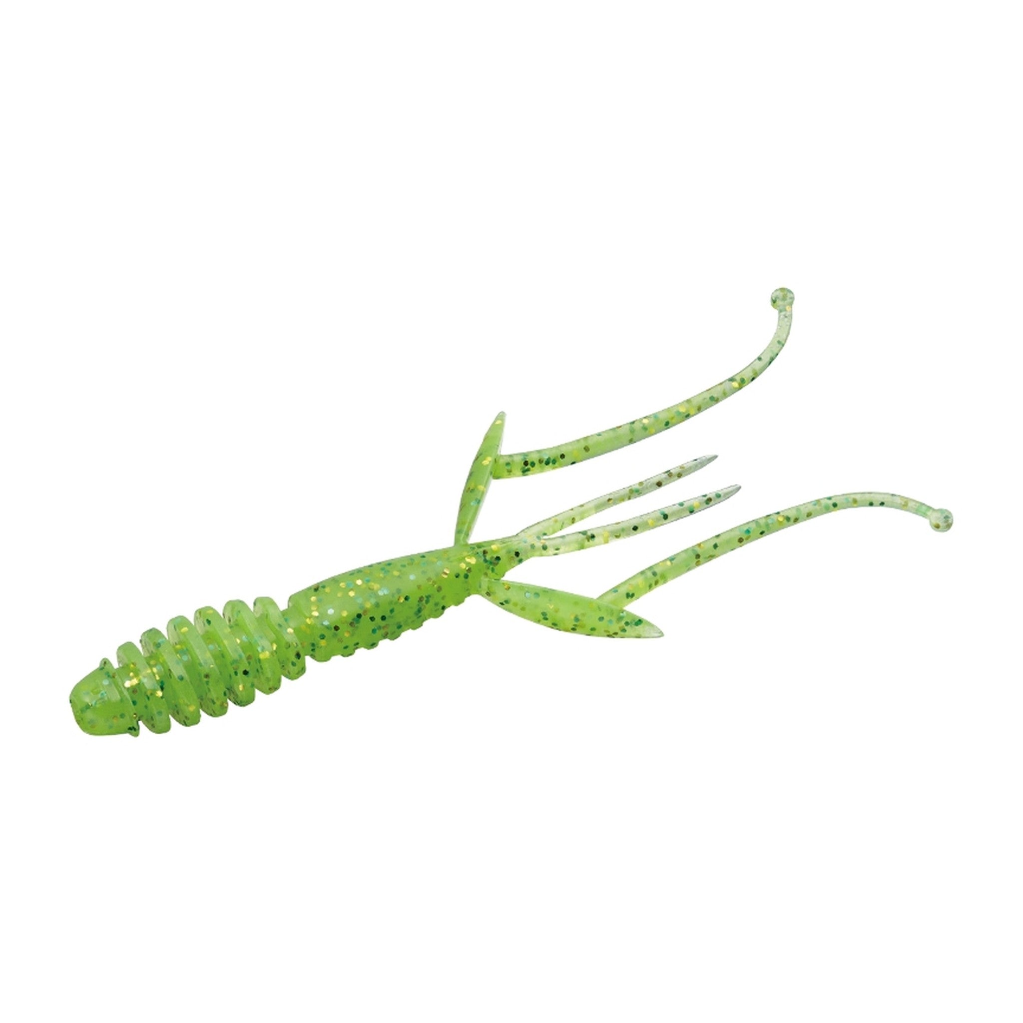 Evergreen C-4 Shrimp 2.8 in #35 Chartreuse Gold/Green — official Evergreen product photo