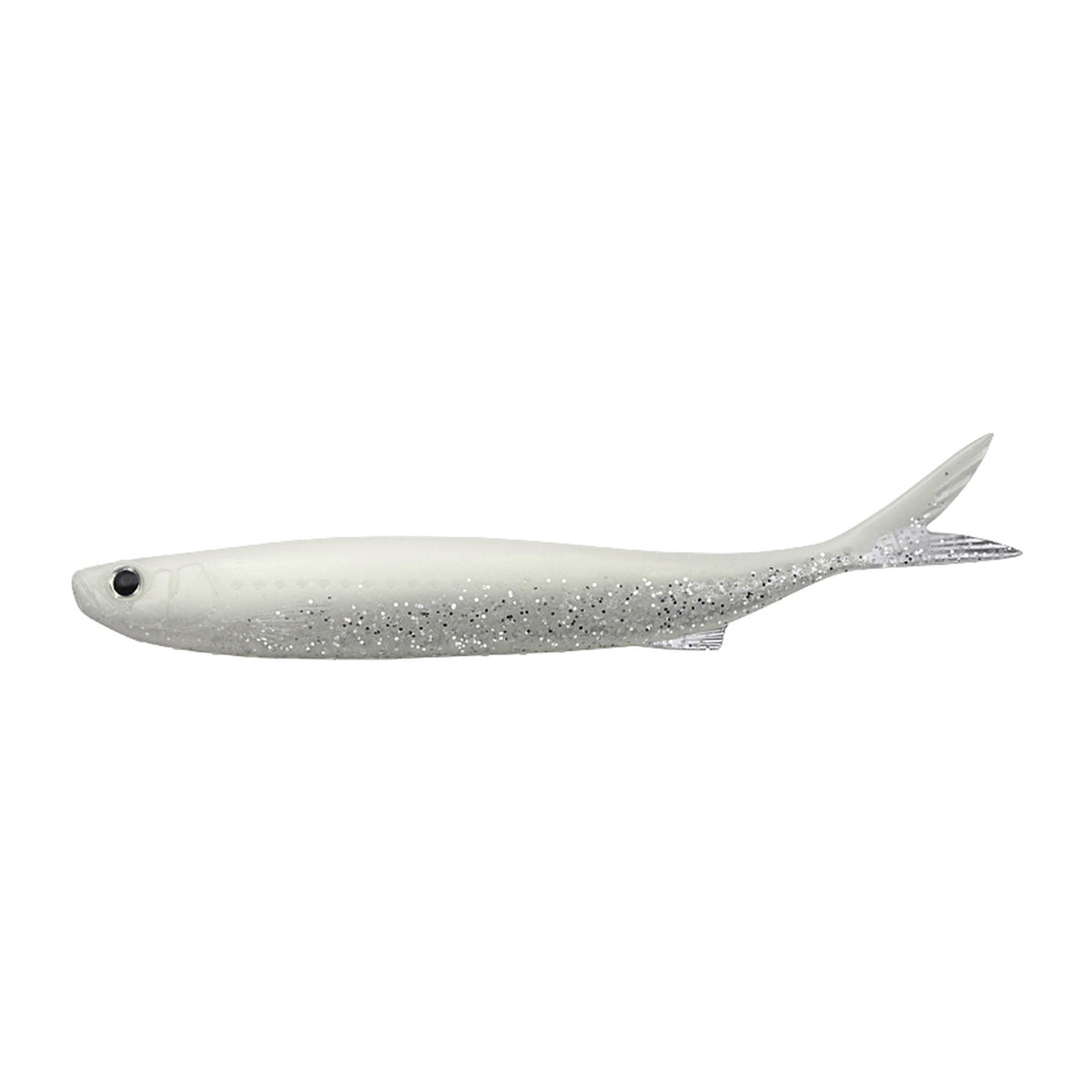 Evergreen Last Ace 128S in #09 White/Clear Silver — official Evergreen product photo