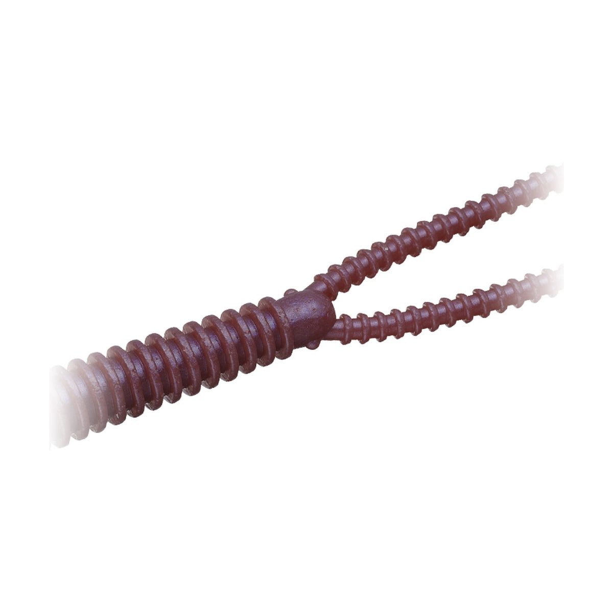 Evergreen Twin Tail Ringer 4.7 in #135 Fuji-iro Worm (Purple Worm) — official Evergreen product photo
