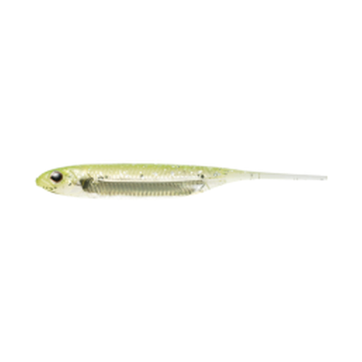 Fish Arrow Flash-J 3in SW — #102 Chartreuse / Silver — FA-FJ3-102
