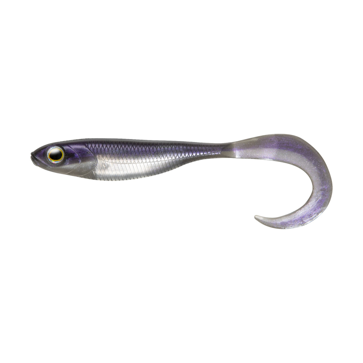 Fish Arrow Flash-J Grab 3in SW — #122 Keimura Purple / Silver — FA-FJG3-122