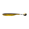 Fish Arrow Flash-J Spin Elastomer 4in SW — #103 Purple Weenie / Silver — FA-FJSE4-103