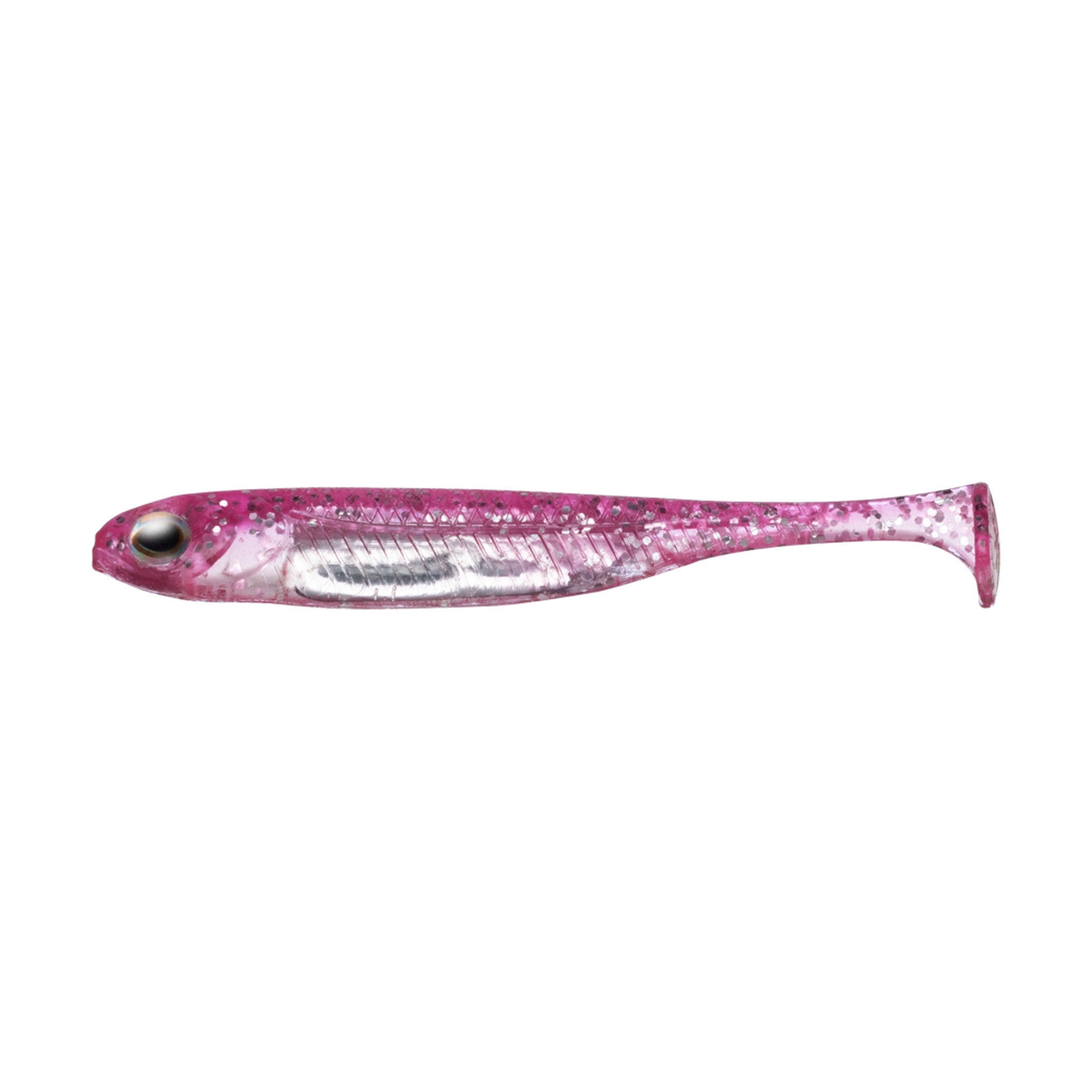 Fish Arrow Flash-J Shad 1in SW — #101 Pink / Silver — FA-FJSH1-101