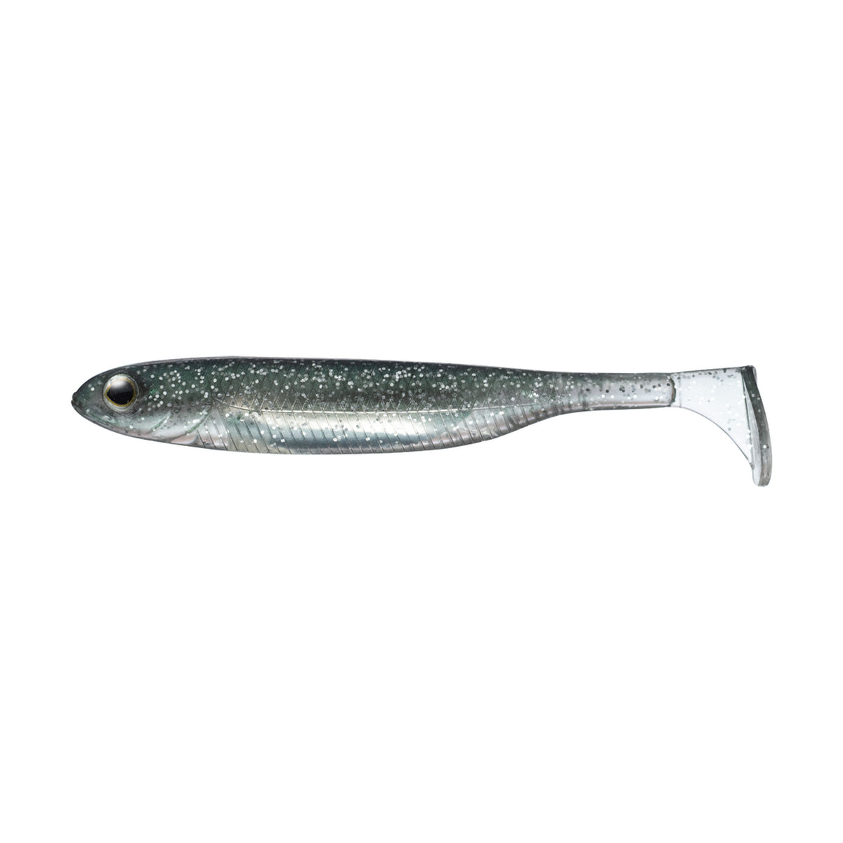 Fish Arrow Flash-J Shad 4in+ SW — #112 Inakko / Silver — FA-FJSH4P-112