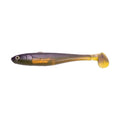 Fish Arrow Flash-J Shad Slim 5in SW — #115 Purple Weenie / Silver — FA-FJSHSL5-115
