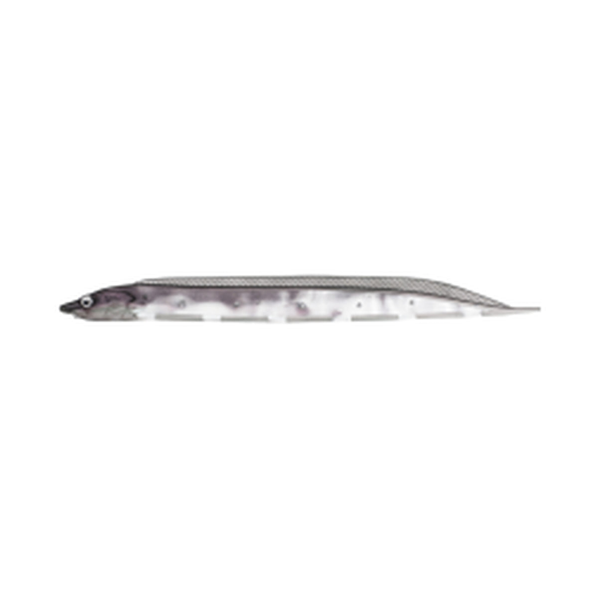 Fish Arrow Flash-J Shirasu 3in SW — #104 Katakuchi Iwashi / Silver — FA-FJSR3-104