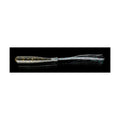 Fish Arrow Flasher Worm 1in SW — #03 Clear Gold — FA-FLW1-03