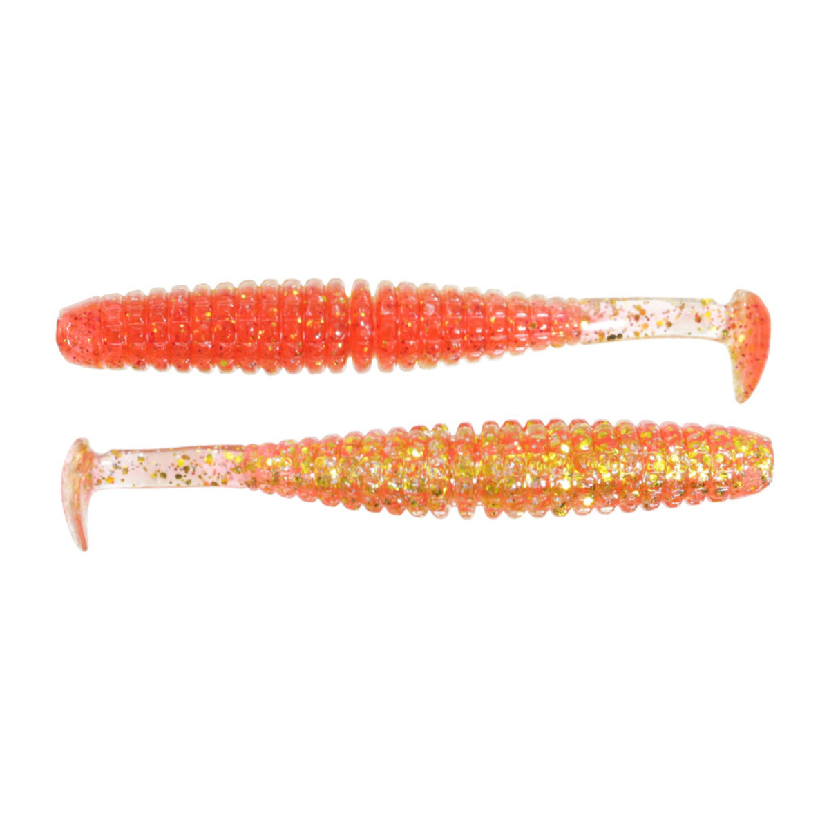 issei Caramel Shad 2.6in in #028 Aka-kin (Red-Gold) — official issei product photo