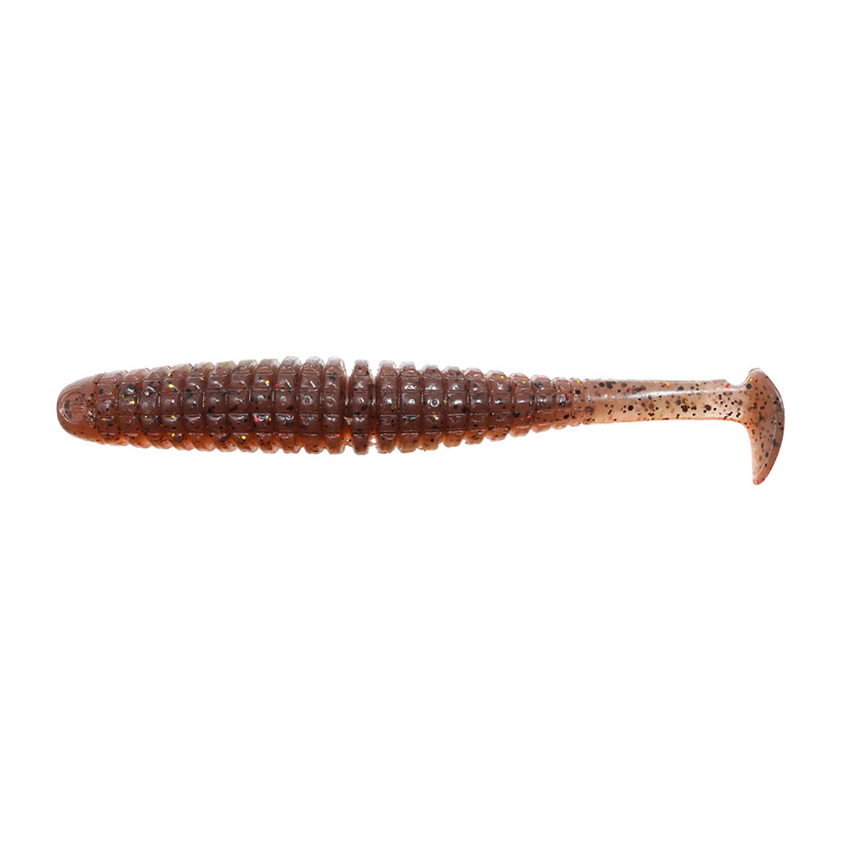 issei Caramel Shad 3.5in in #018 Rockfish SP — official issei product photo