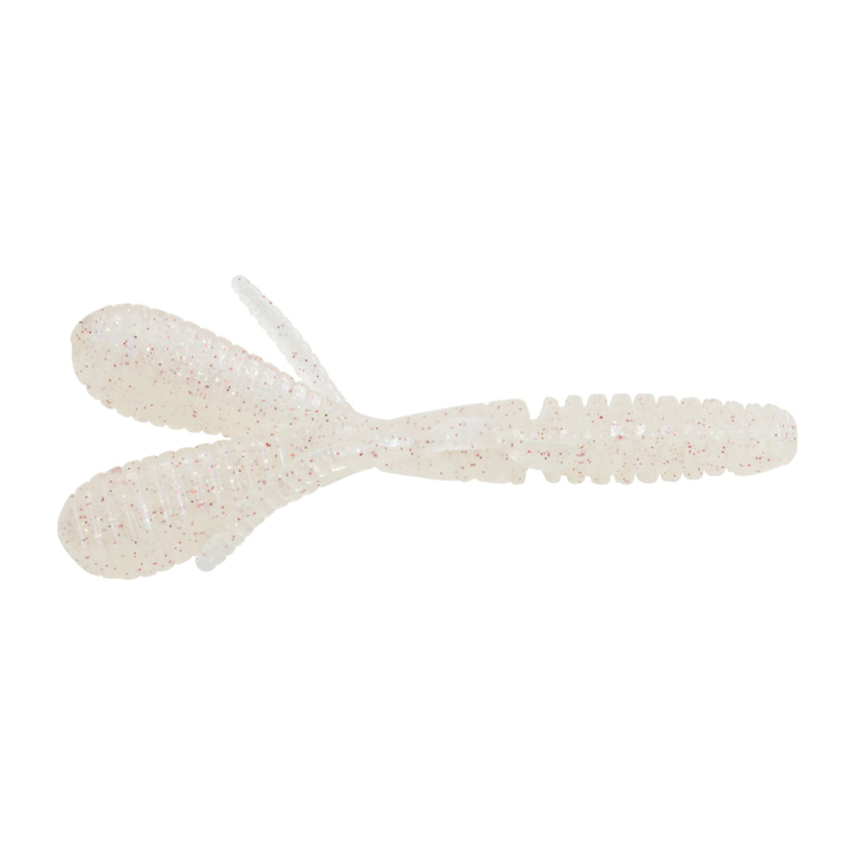 issei Jako Bug Power 3.5in in #055 Uma Shiro Ebi (Delicious White Shrimp) (Glow) — official issei product photo