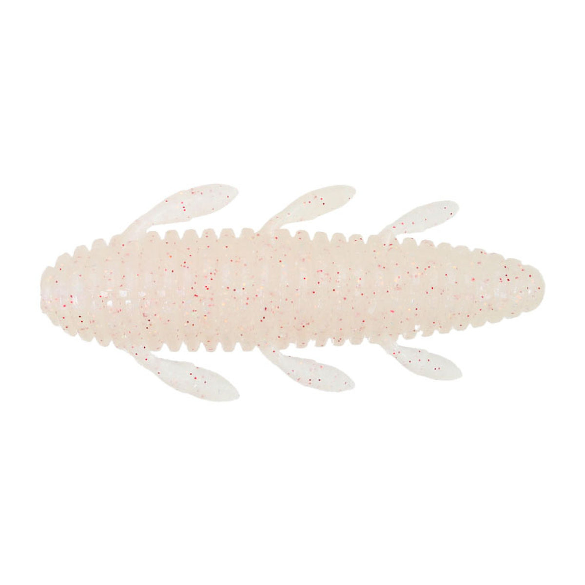 issei Rockfish Bug Heavy Salt 2.6in in #055 Uma Shiro Ebi (Delicious White Shrimp) (Glow) — official issei product photo