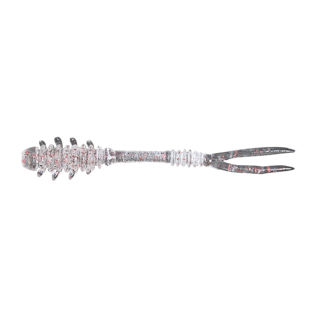Jackall Amiami Micro 1" Under in Clear Red Flake — official Jackall product photo