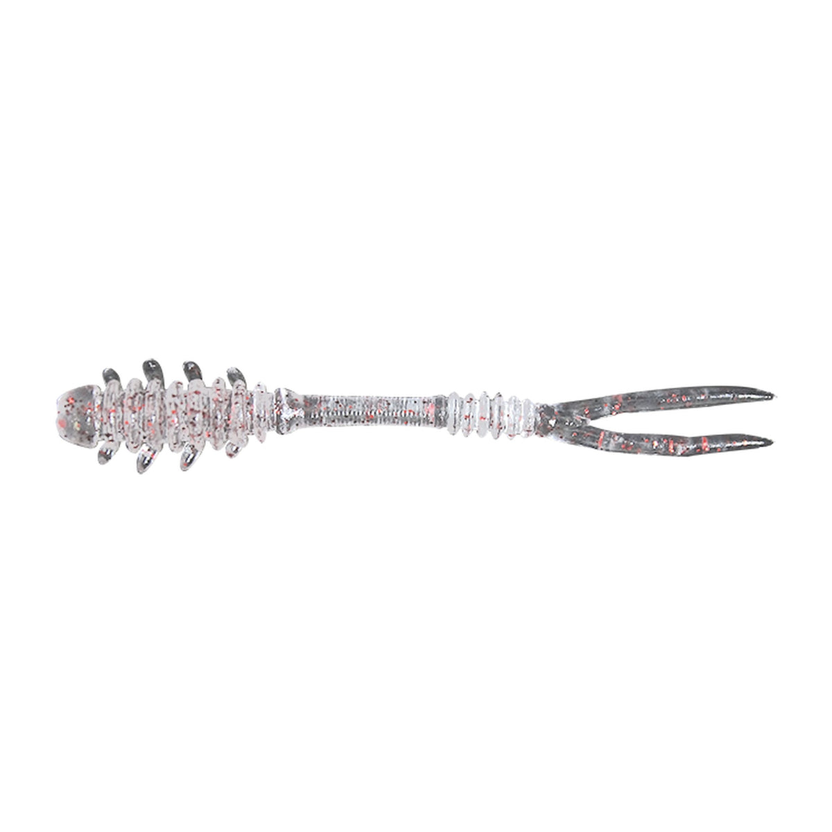 Jackall Amiami Micro 1" Under in Clear Red Flake — official Jackall product photo
