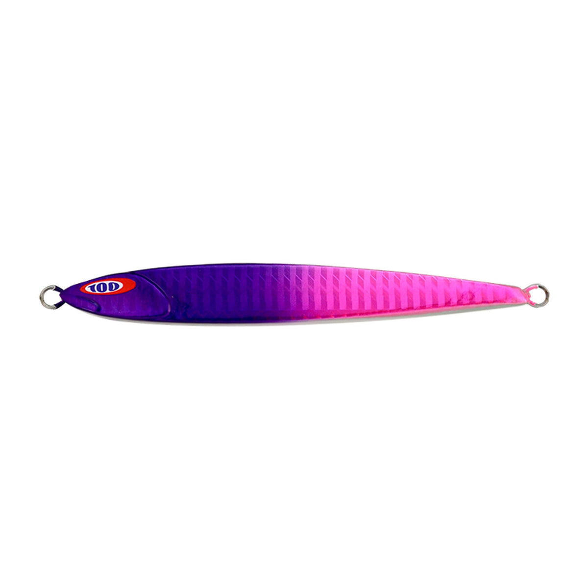 Jackall Anchovy Metal TYPE-ZERO 80g in Bay Purple/Pink Glow Edge — official Jackall product photo
