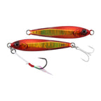 Jackall Big Backer Jig 40g in Red Gold/Magma Wave Holo — official Jackall product photo